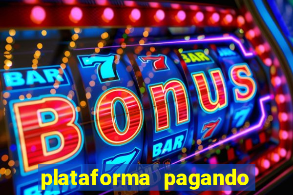 plataforma pagando no cadastro